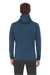 Rab Men's Superflux Hoody in Tempest Blue - back