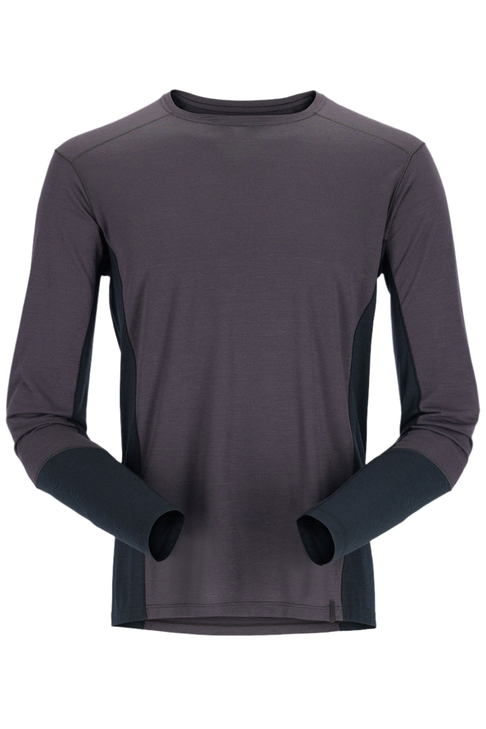 Rab Men's Syncrino Base LS Tee in Graphene - front