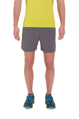 Rab Men's Talus Active Shorts in Graphene (styling reference) - worn, front