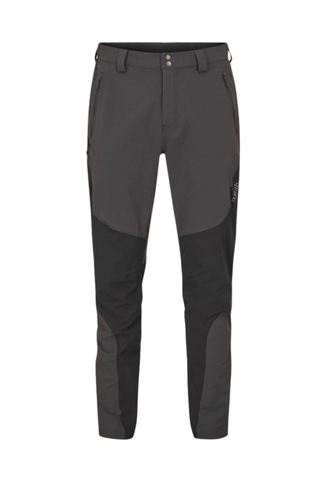 Rab Men's Torque Mountain Pants in Anthracite/Black - front
