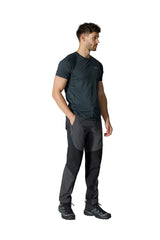 Rab Men's Torque Pants in Anthracite - worn