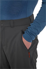 Rab Men's Torque Vapour-Rise Pants in Beluga - hip pocket detail