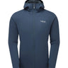 Rab Men's Xenair Alpine Flex Insulated Jacket in Tempest Blue - front