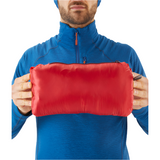 Rab Men's Xenair Alpine Jacket in Deep Ink - packed into stuff sack pocket