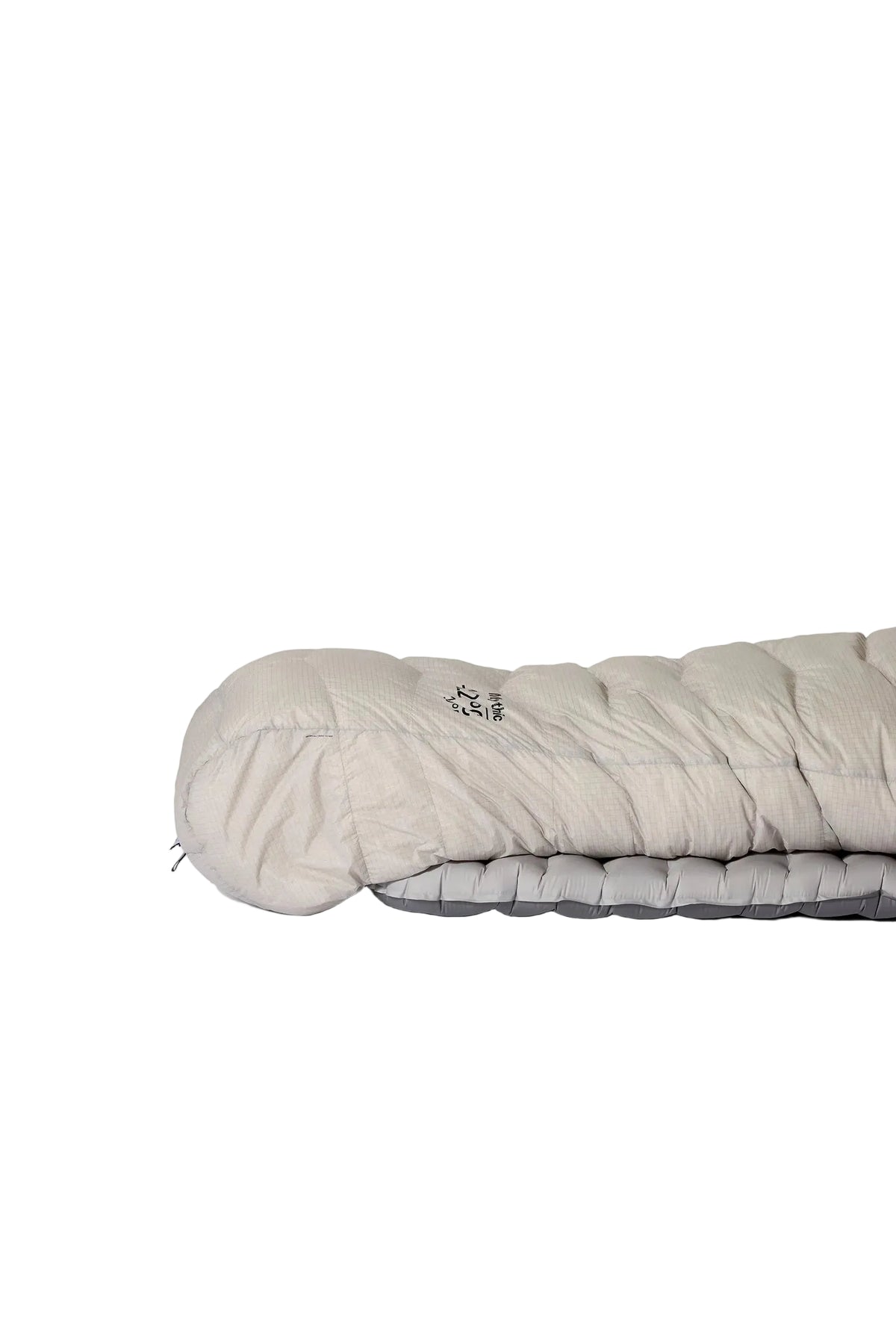Rab Mythic Down Sleeping Bag (-6°C/20F) in Dark Pewter - Footbox Detail