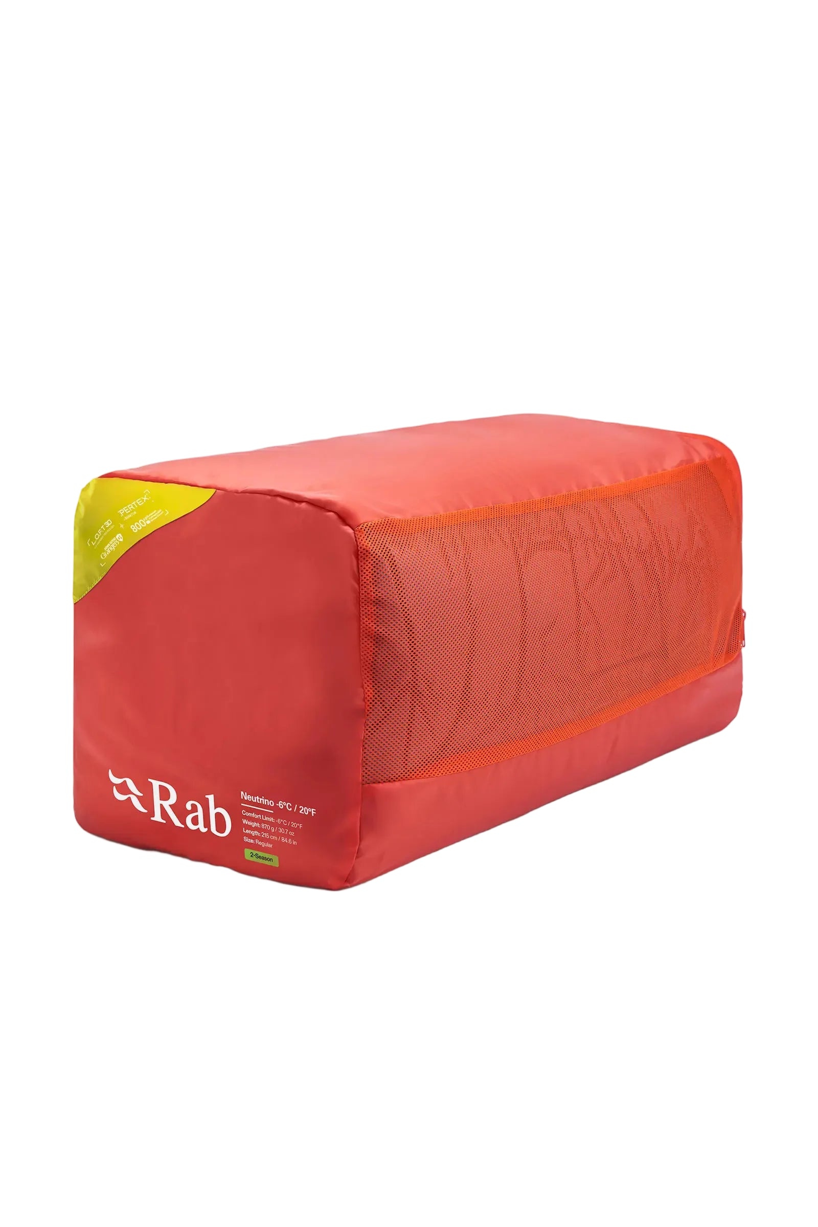 Rab Neutrino Down Sleeping Bag (-6°C/20F) - Compression Stuff Sack
