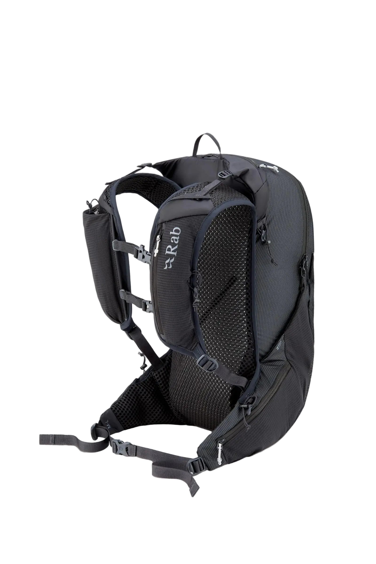 Rab Nitron 25L Lightweight Pack in Anthracite - Back System Detail