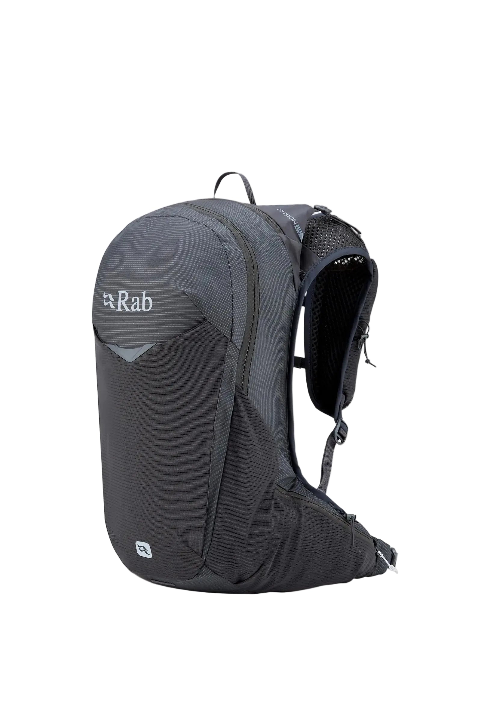 Rab Nitron 25L Lightweight Pack in Anthracite - Front View