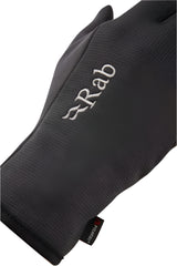 Rab Phantom Contact Grip Glove in Black - Cuff Detail