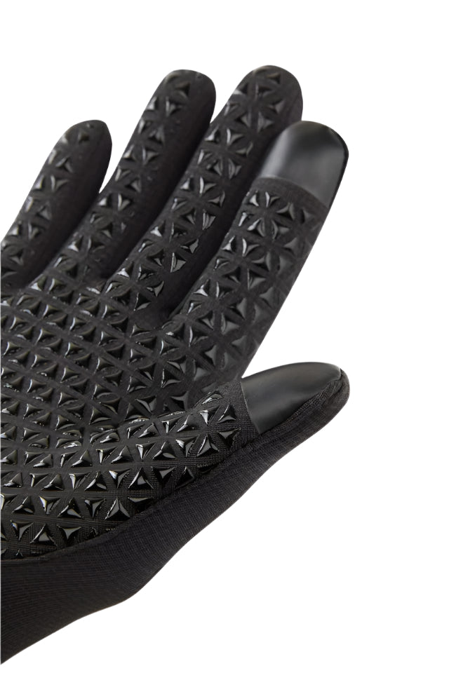 Rab Phantom Contact Grip Glove in Black - Fingertip Detail