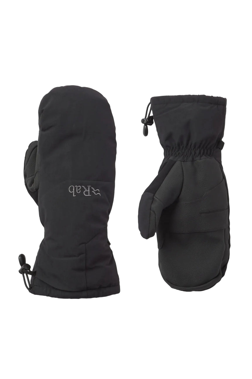 Rab Storm Waterproof Mitts in Black - front