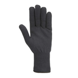 Rab Stretch Knit Gloves in Black - front, single glove