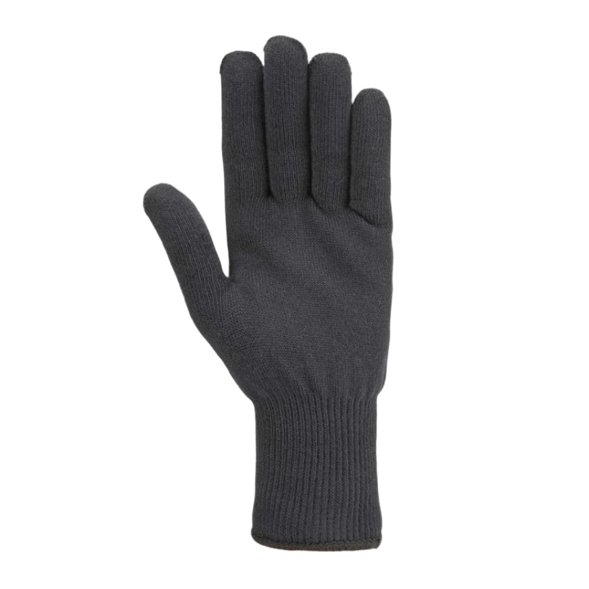Rab Stretch Knit Gloves in Black - front, single glove