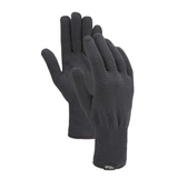 Rab Stretch Knit Gloves in Black - front