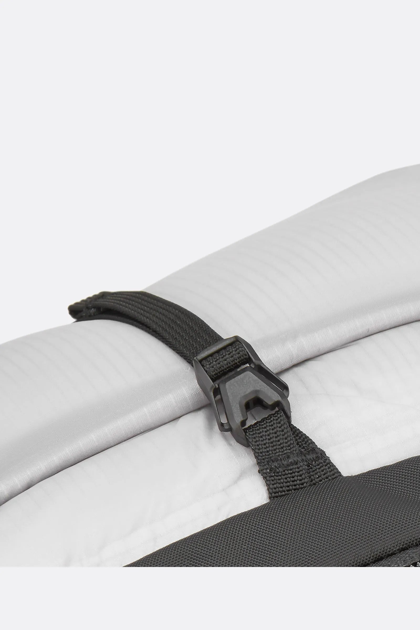 Rab Syclon XP 30L Waterproof Pack in Black/Dark Pewter - Compression Strap Detail