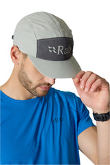 Rab Talus 5 Panel Cap - side, worn
