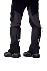 Rab Trek Gaiter in Black - worn, back