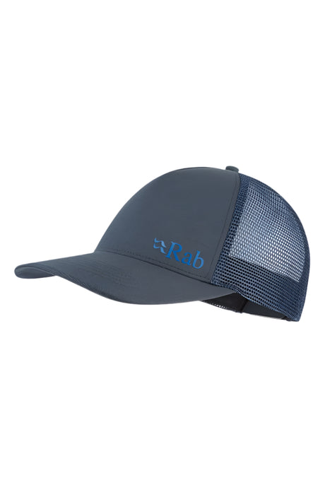 Rab Trucker Logo Cap in Tempest Blue - Studio