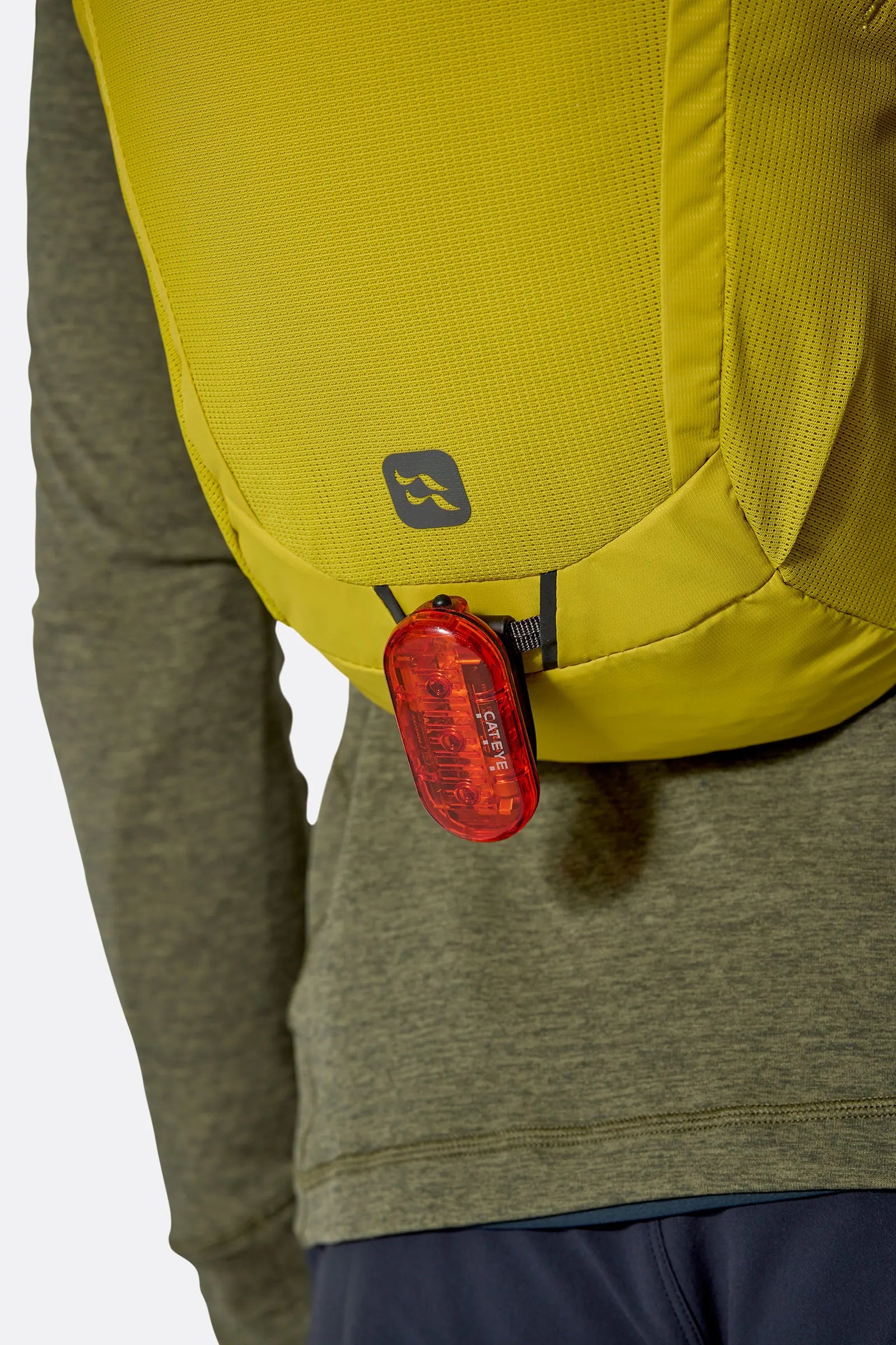 Rab Tygen 12L Day Pack in Dark Pollen - Hipbelt Attachment Detail