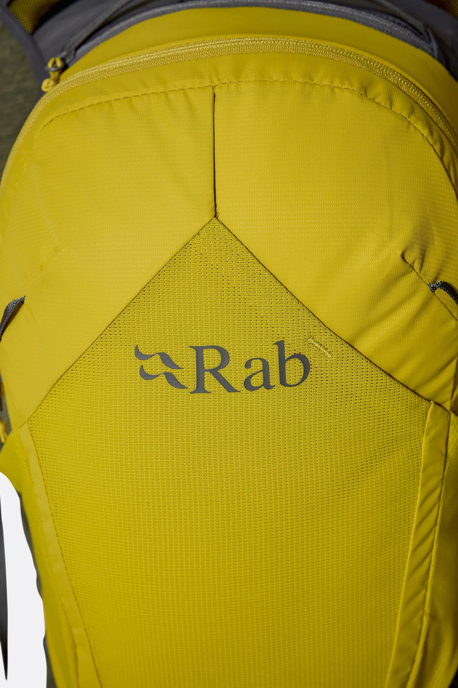 Rab Tygen 12L Day Pack in Dark Pollen - Rab Logo Detail