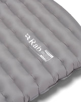 Rab Ultrasphere 5 Sleeping Mat in Dark Pewter - spec label detail