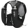 Rab Veil 12L Lightweight Running Vest in Black - Front View