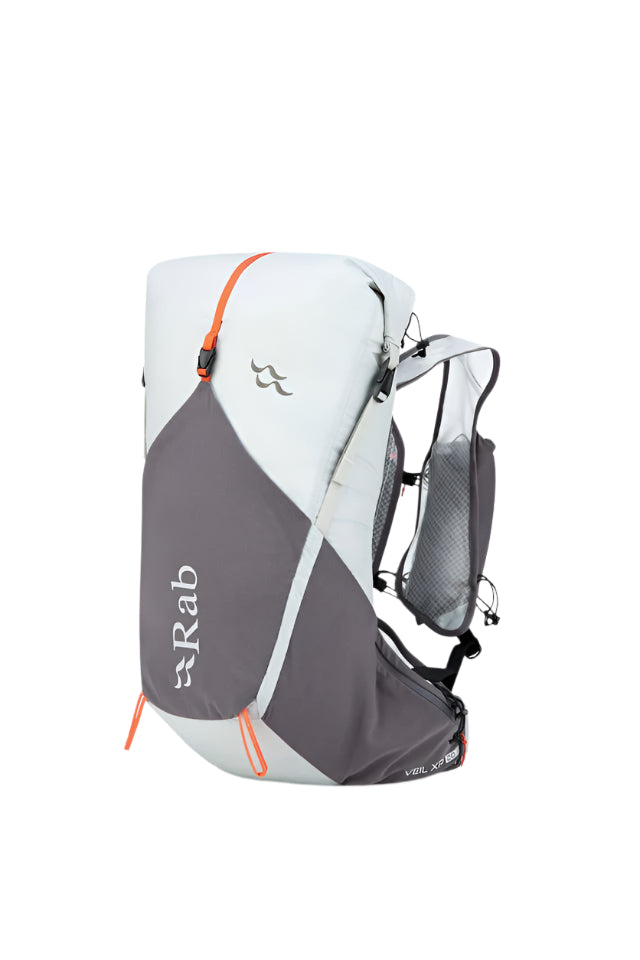 Rab Veil XP 20L Waterproof Pack in Pewter/Graphene - Front View