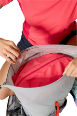 Rab Veil XP 20L Waterproof Pack in Pewter/Graphene - Hipbelt Pocket Detail