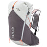 Rab Veil XP 30L Waterproof Pack in Pewter/Graphene - Front View