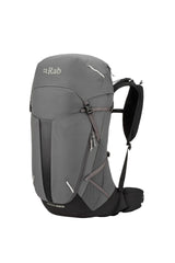 Rab Women's Airox ND 34 Day Pack in Graphene - Front Standalone