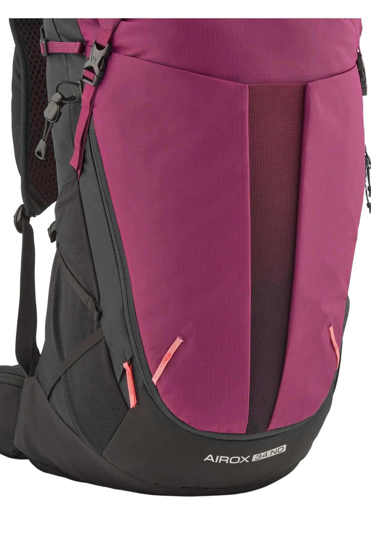 Rab Women's Airox ND 34 Day Pack in Mulberry/Black - Side Standalone
