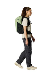 Rab Women's Airox ND22L Day Pack in Fig Green/Black - On Model Back View