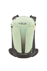 Rab Women's Airox ND22L Day Pack in Fig Green/Black - On Model Walking View