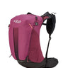 Rab Women's Airox ND22L Day Pack in Mulberry - Front View