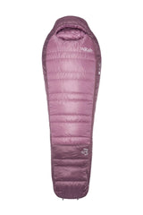 Rab Women's Alpine Down Sleeping Bag (-12°C/10F) in Iris/Dark Iris - Front