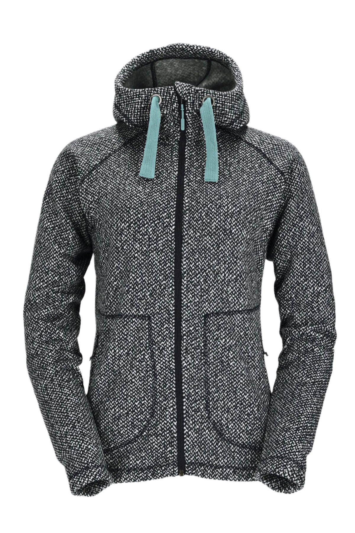 Rab Women's Amy Hoody in Deep Ink - Front Worn