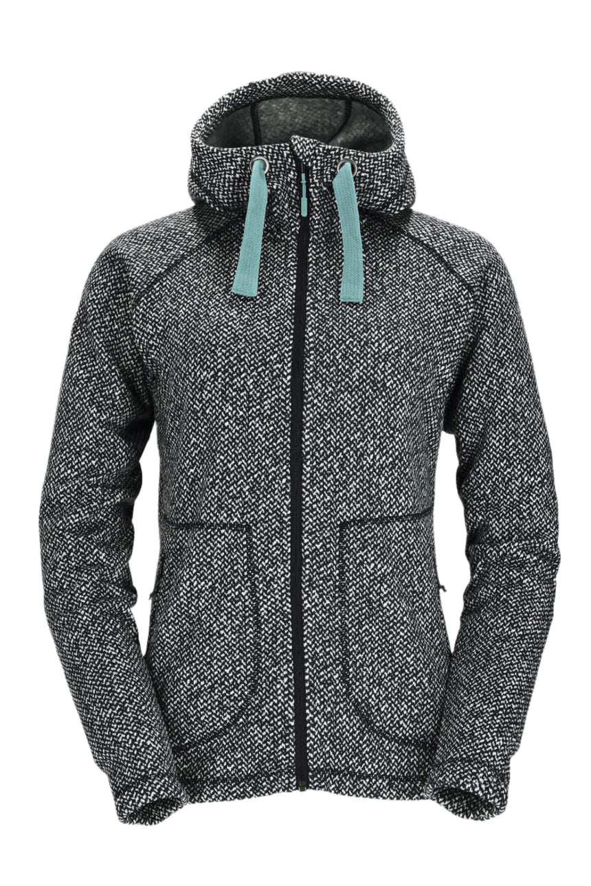 Rab Women's Amy Hoody in Deep Ink - Front Worn