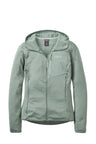 Rab Women's Ascendor Hoody in Dark Fig Green - front
