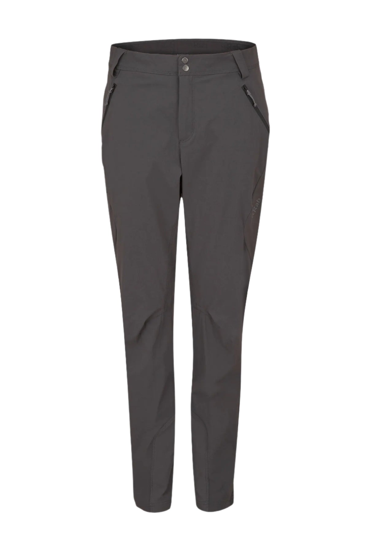 Rab Women's Ascendor Light Pants in Anthracite - front