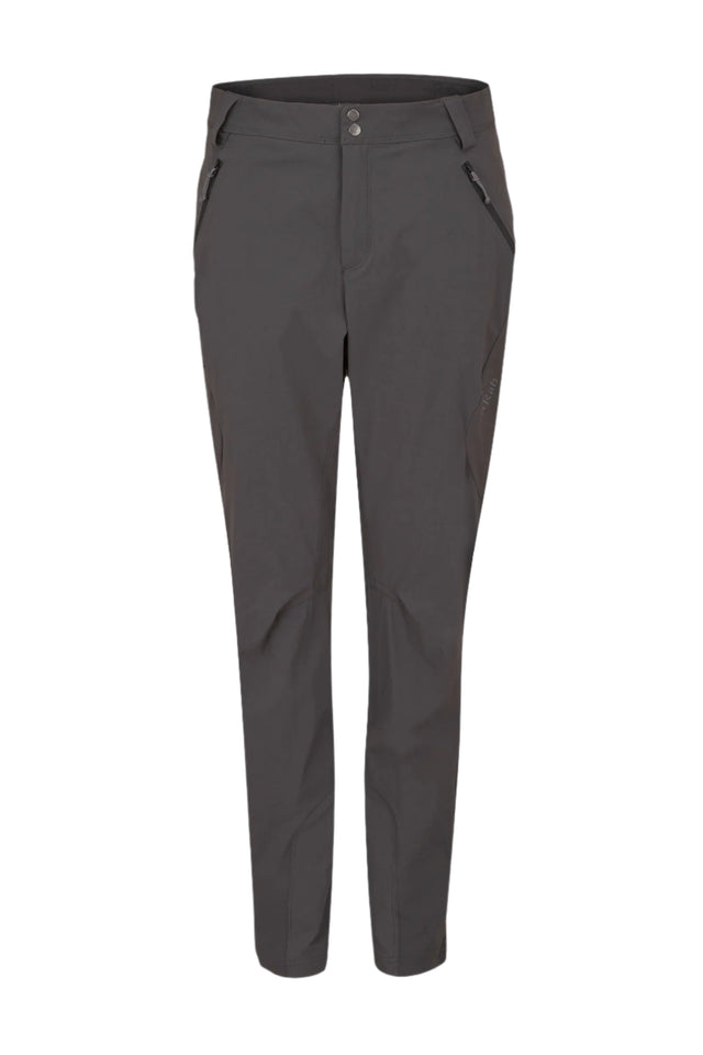 Rab Women's Ascendor Light Pants in Anthracite - front