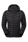 Rab Women's Cirrus Flex Insulated Hooded Jacket in Black - front