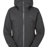 Rab Women's Downpour Light Waterproof Jacket in Anthracite - front