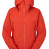 Rab Women's Downpour Light Waterproof Jacket in Red Grapefruit - front