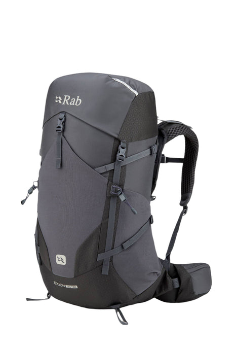 Rab Women's Exion ND35L Hiking Pack in Anthracite/Graphene - Front View