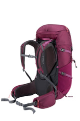 Rab Women's Exion ND35L Hiking Pack in Mulberry - Back System