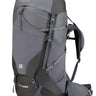 Rab Women's Exion ND65L Hiking Pack in Anthracite/Graphene - Front View