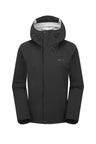 Rab Women's Firewall Waterproof Jacket in Black - front
