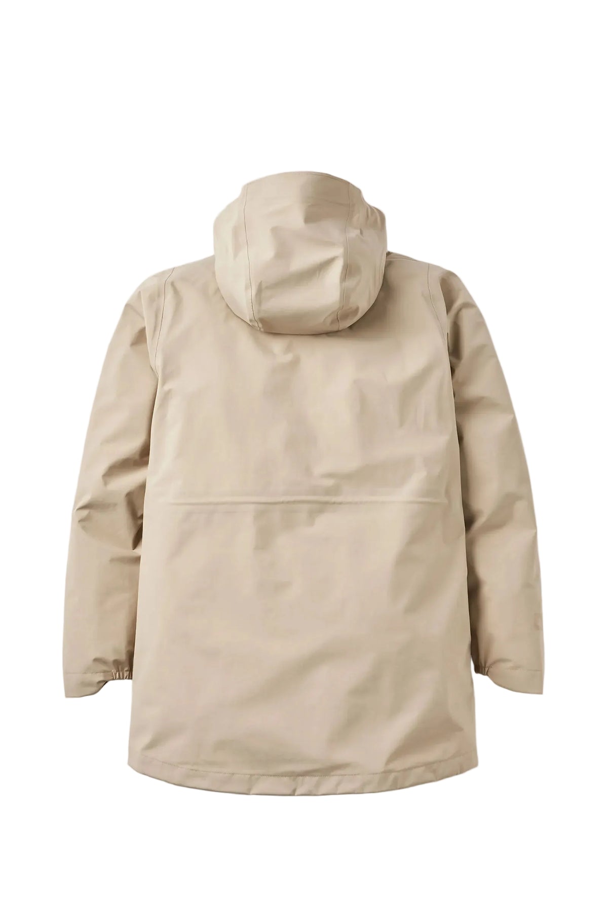 Rab Women's Firewall Waterproof Parka in Dark Pebble - back