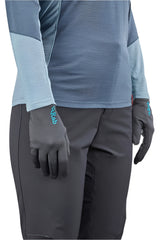 Rab Women's Flux Liner Gloves in Beluga - Worn Back