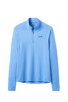 Rab Women's Force LS Zip in Bluebird - front